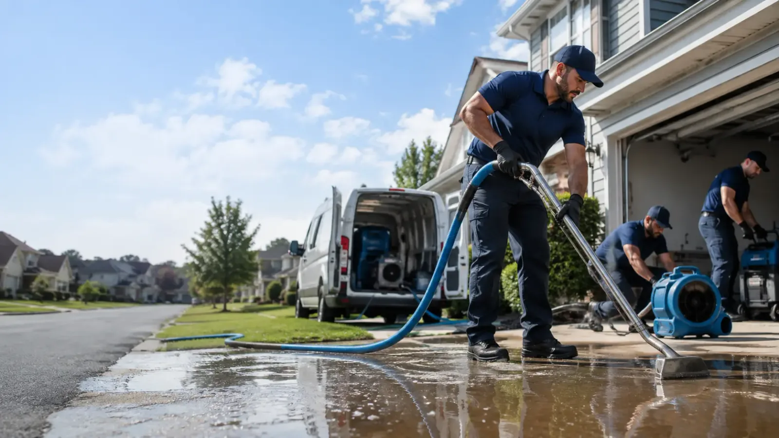 Flood Damage Restoration in Rexford, KS